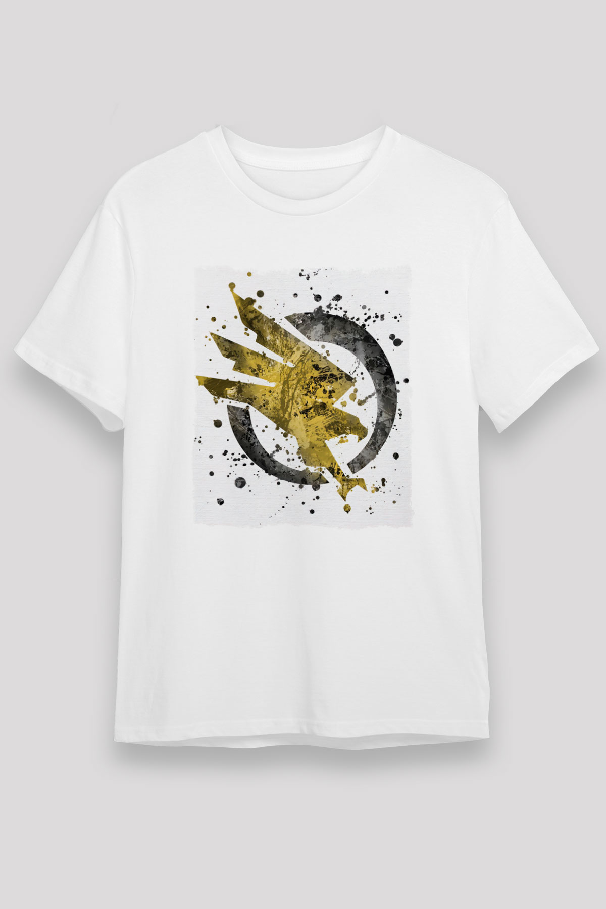 Kartal Beyaz Unisex Tişört T-Shirt - TişörtFabrikası