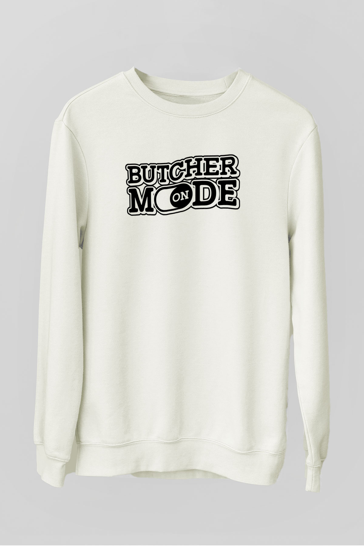 Kasap Beyaz Unisex Sweatshirt