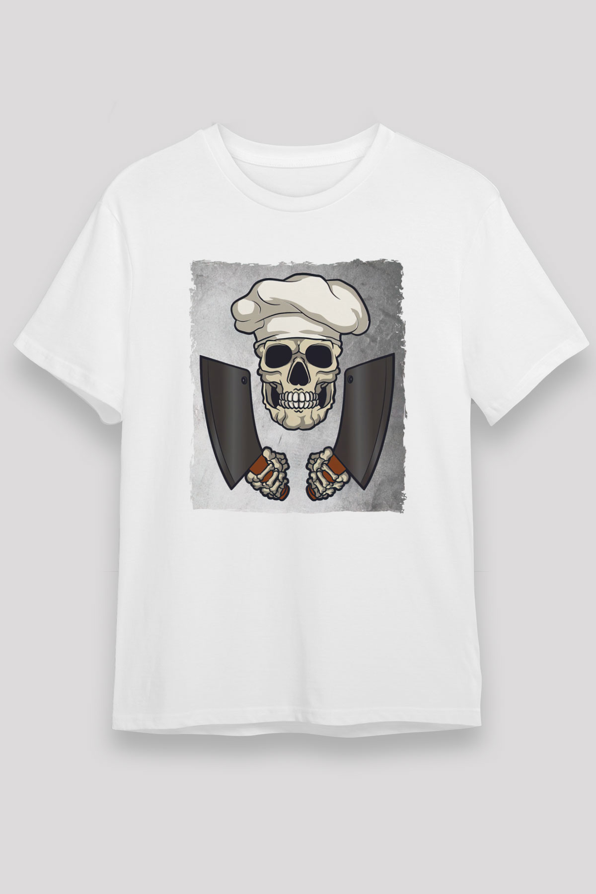 Kasap Beyaz Unisex Tişört T-Shirt - TişörtFabrikası