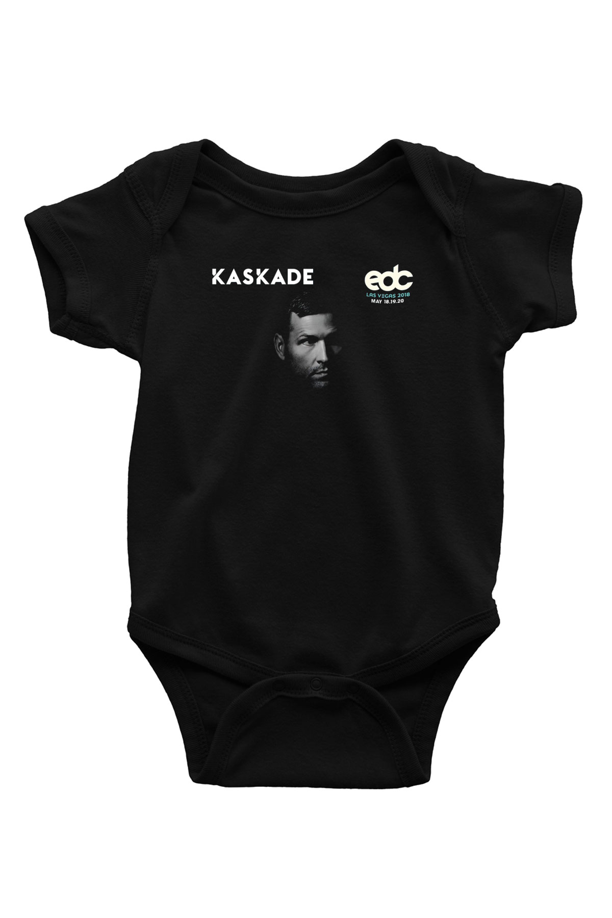 Kaskade Siyah Bebek Body - Zıbın
