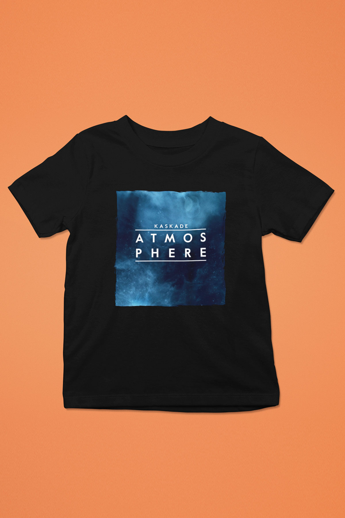 Kaskade Siyah Unisex Çocuk Tişört
