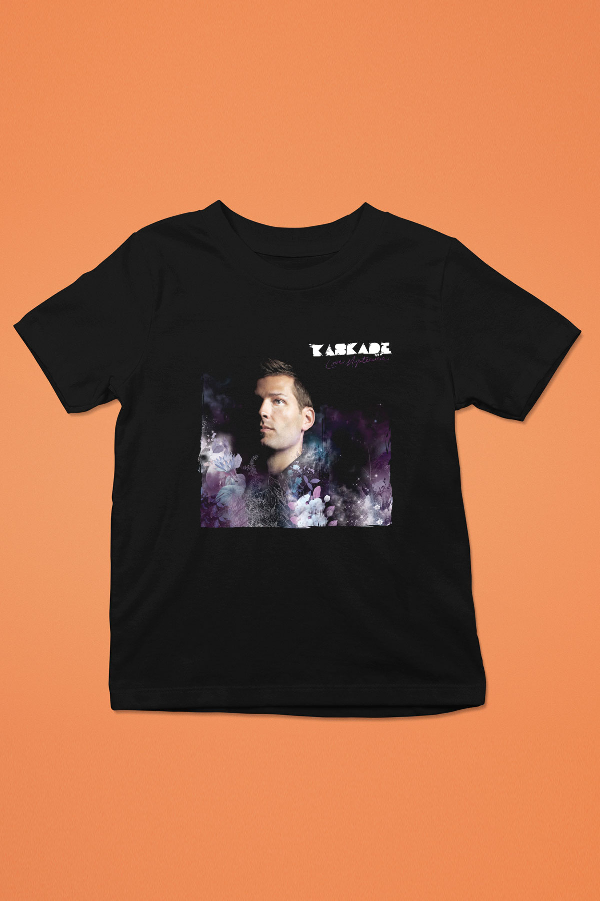 Kaskade Siyah Unisex Çocuk Tişört