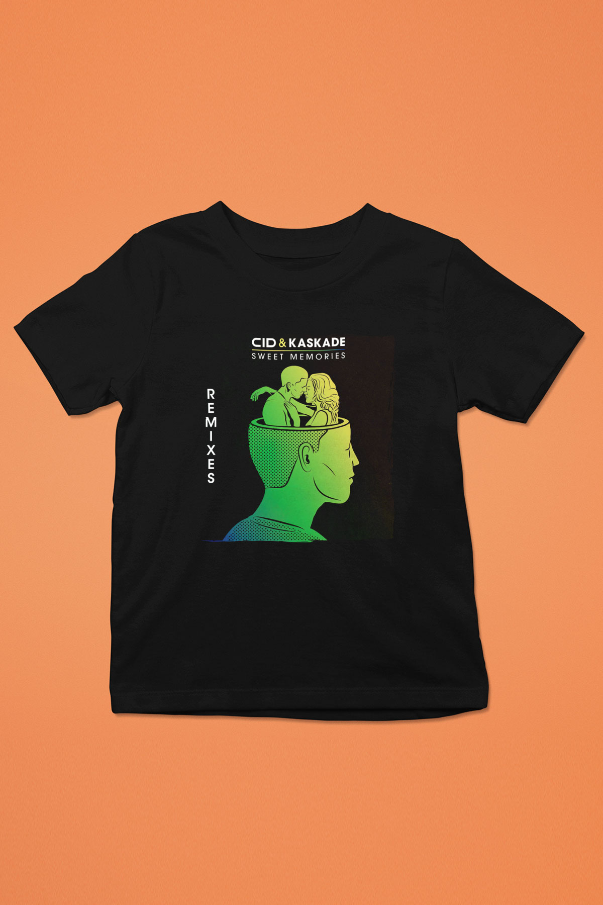 Kaskade Siyah Unisex Çocuk Tişört