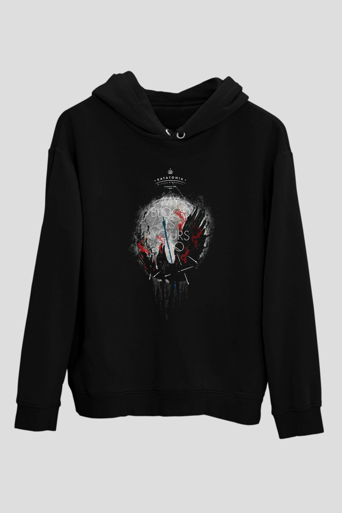 Katatonia Siyah Unisex Hoodie