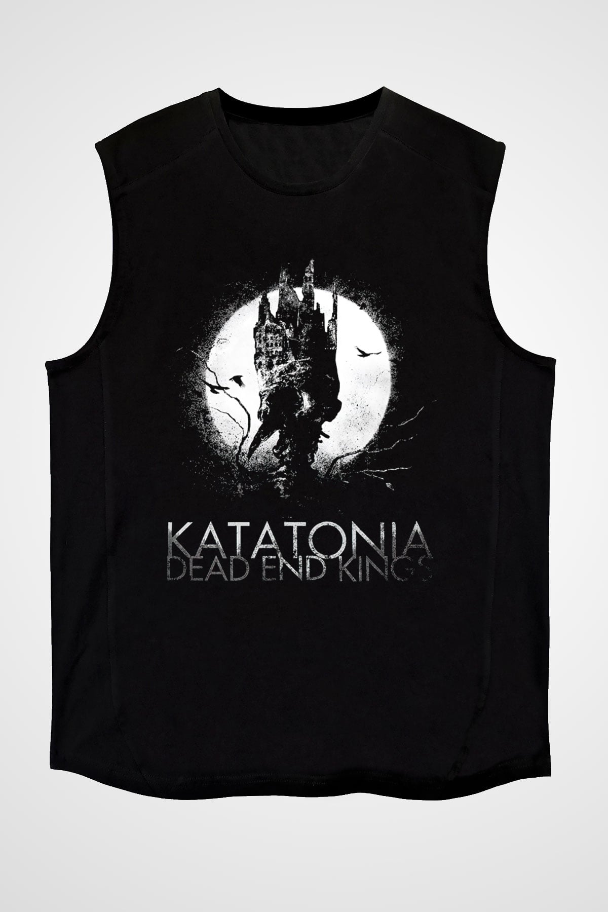 Katatonia Siyah Unisex Kolsuz Tişört