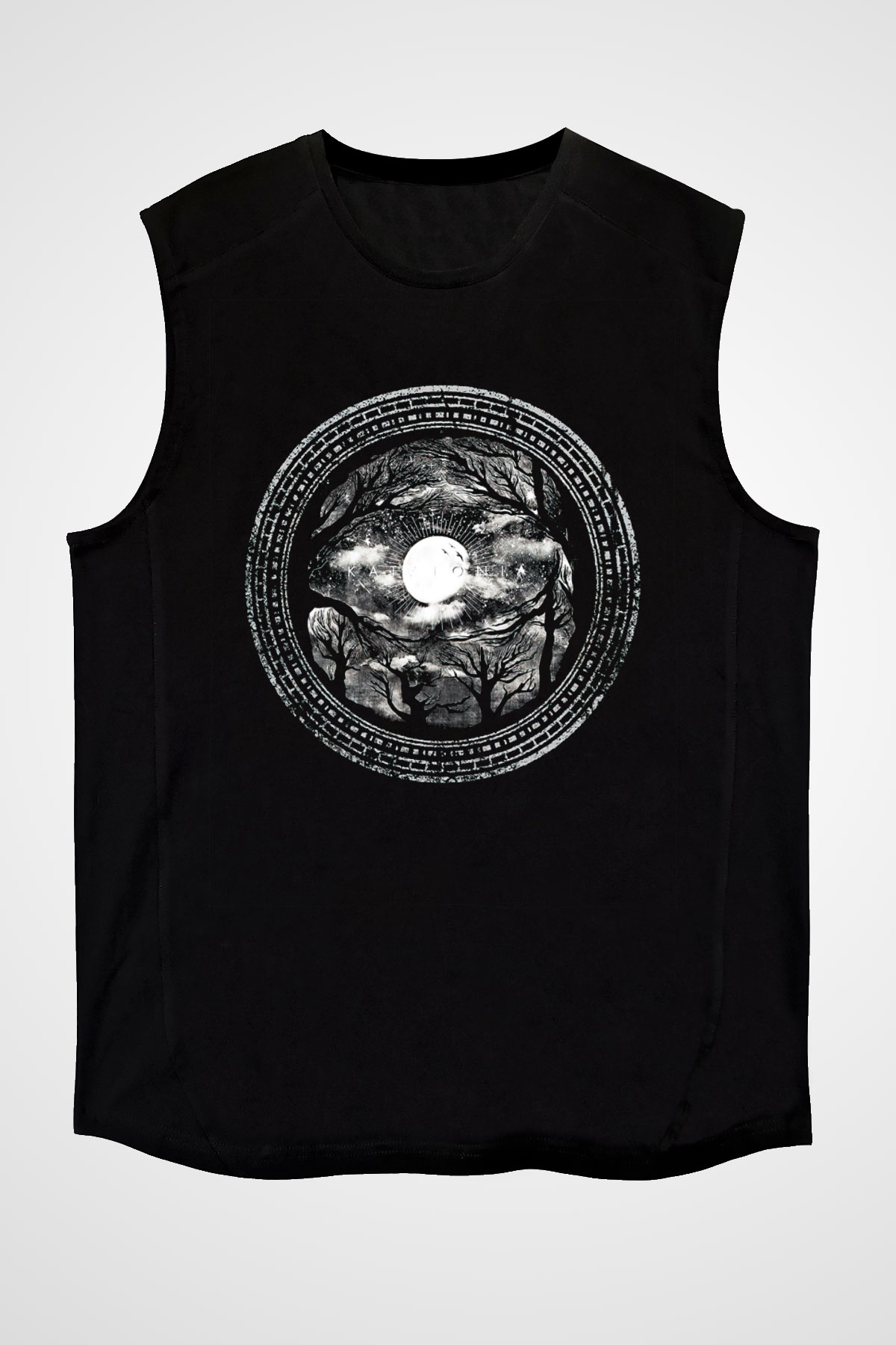 Katatonia Siyah Unisex Kolsuz Tişört