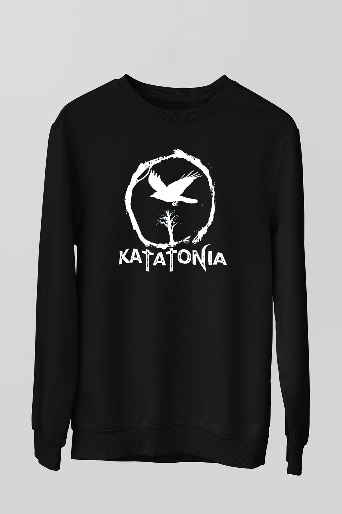 Katatonia Siyah Unisex Sweatshirt