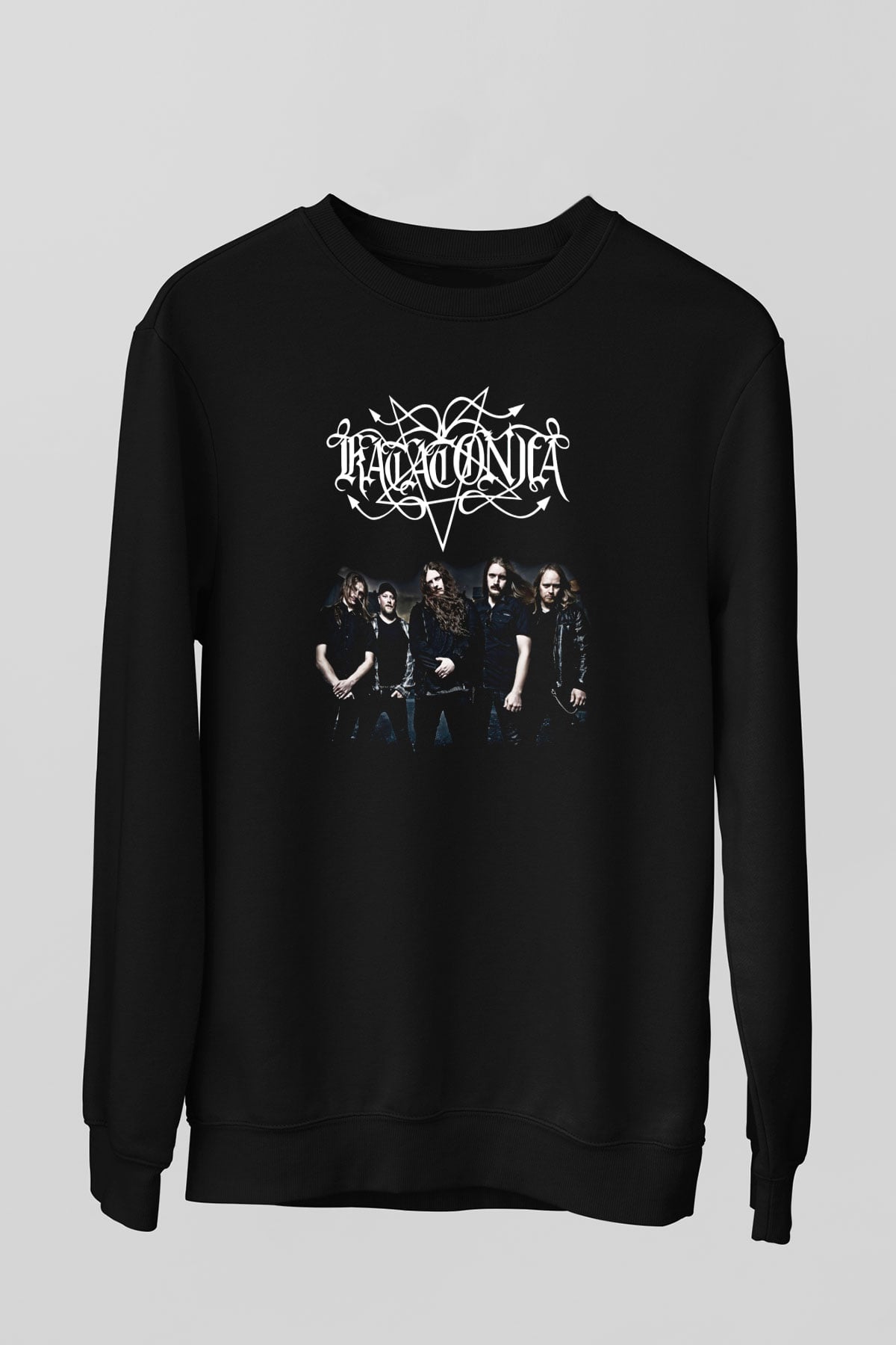Katatonia Siyah Unisex Sweatshirt