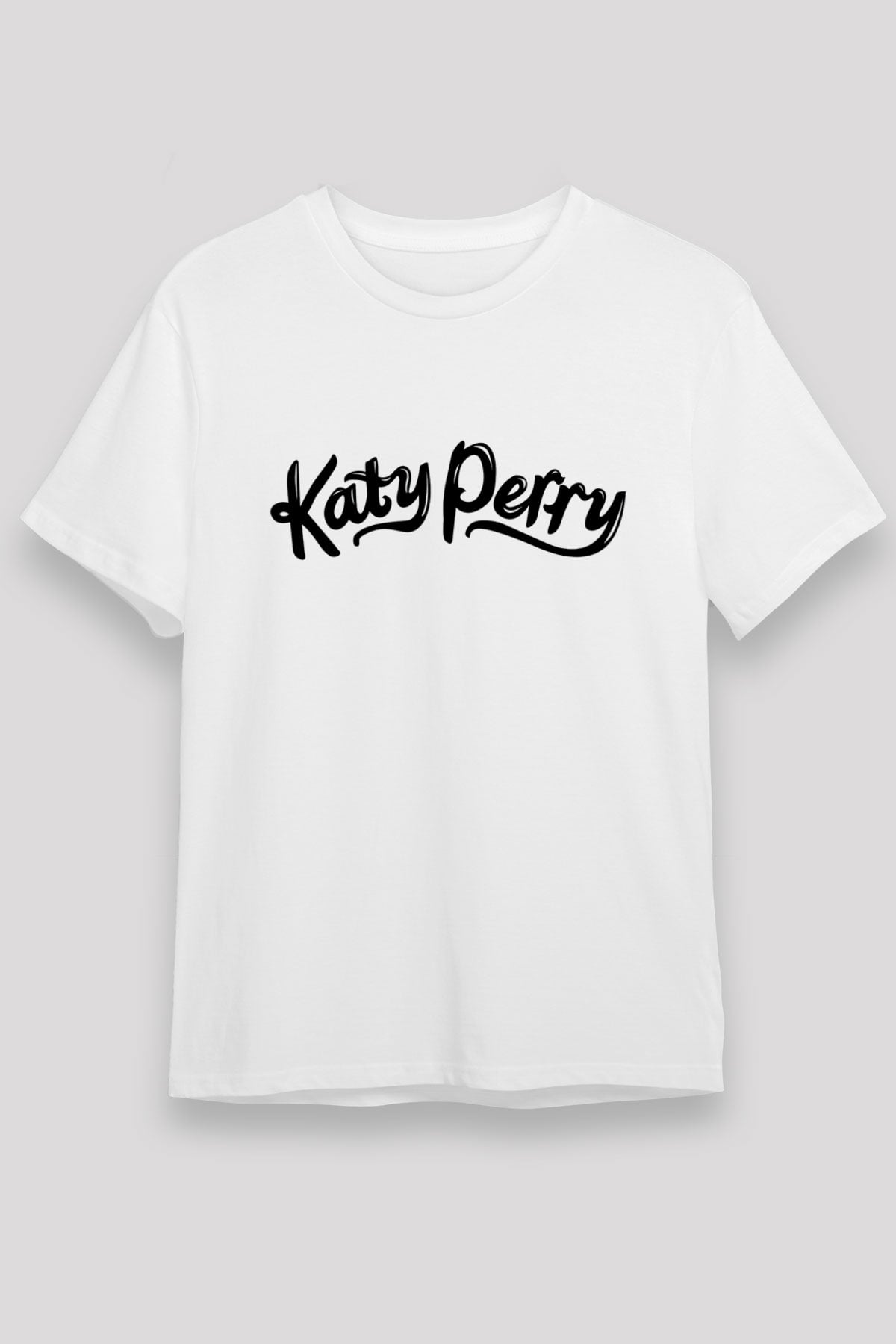 Katy Perry Beyaz Unisex Tişört T-Shirt - TişörtFabrikası