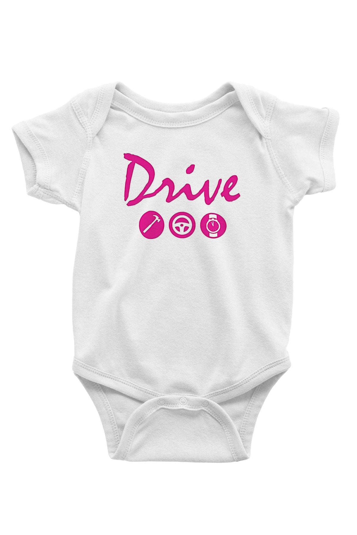 Kavinsky Baskılı Beyaz Unisex Bebek Body - Zıbın