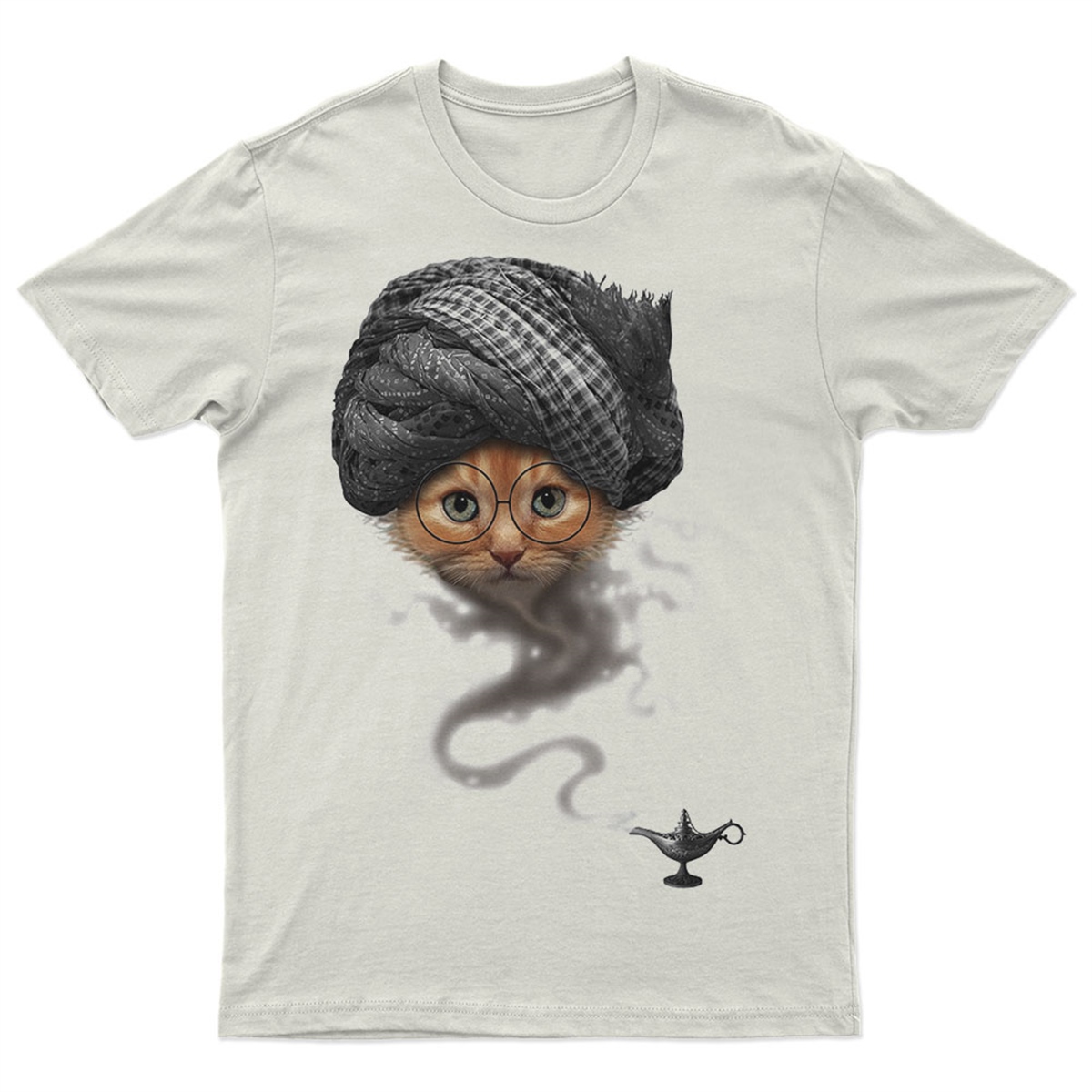 Kedi Baskılı Tasarım Tişört TSRT447