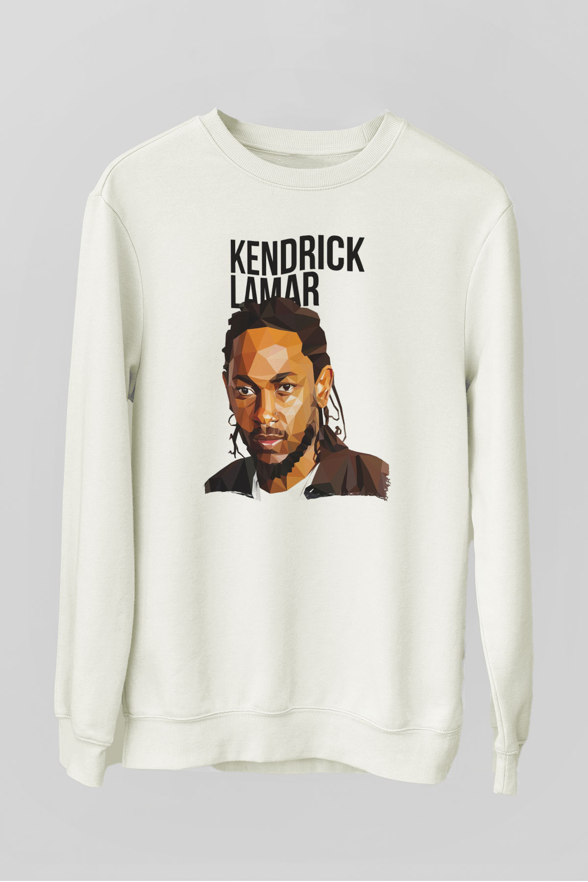 Kendrick Lamar Beyaz Unisex Sweatshirt