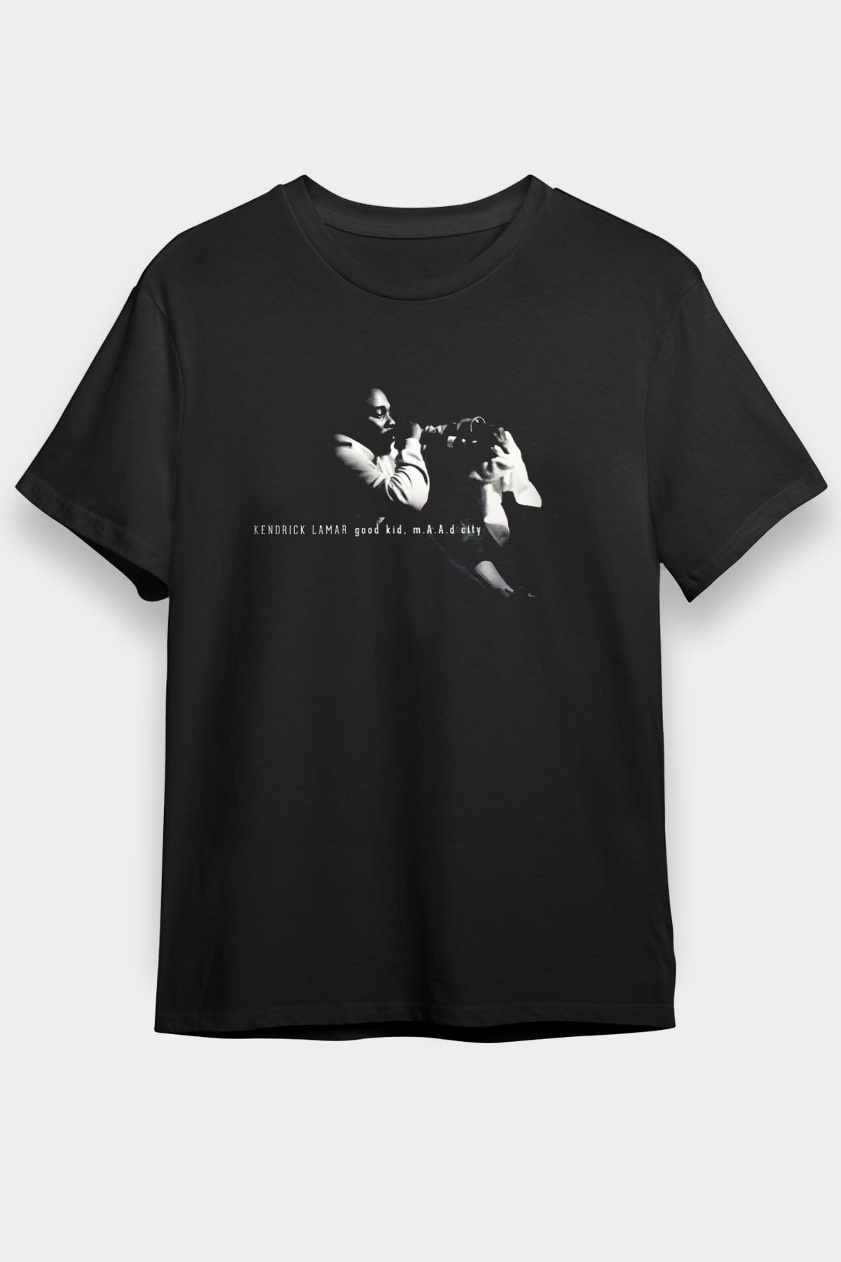 Kendrick Lamar Siyah Unisex Tişört T-Shirt - TişörtFabrikası