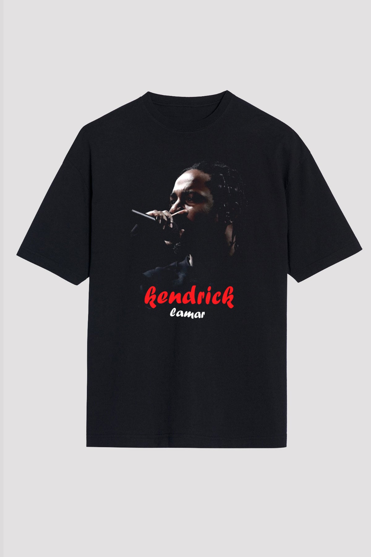 Kendrick Lamar Siyah Unisex Tişört T-Shirt - TişörtFabrikası