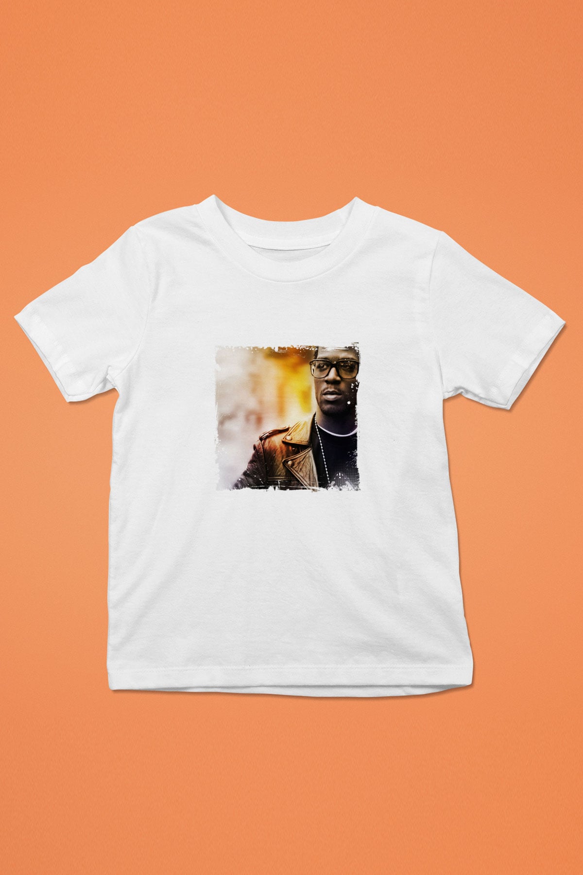 Kid Cudi Baskılı Unisex Beyaz Çocuk Tişört