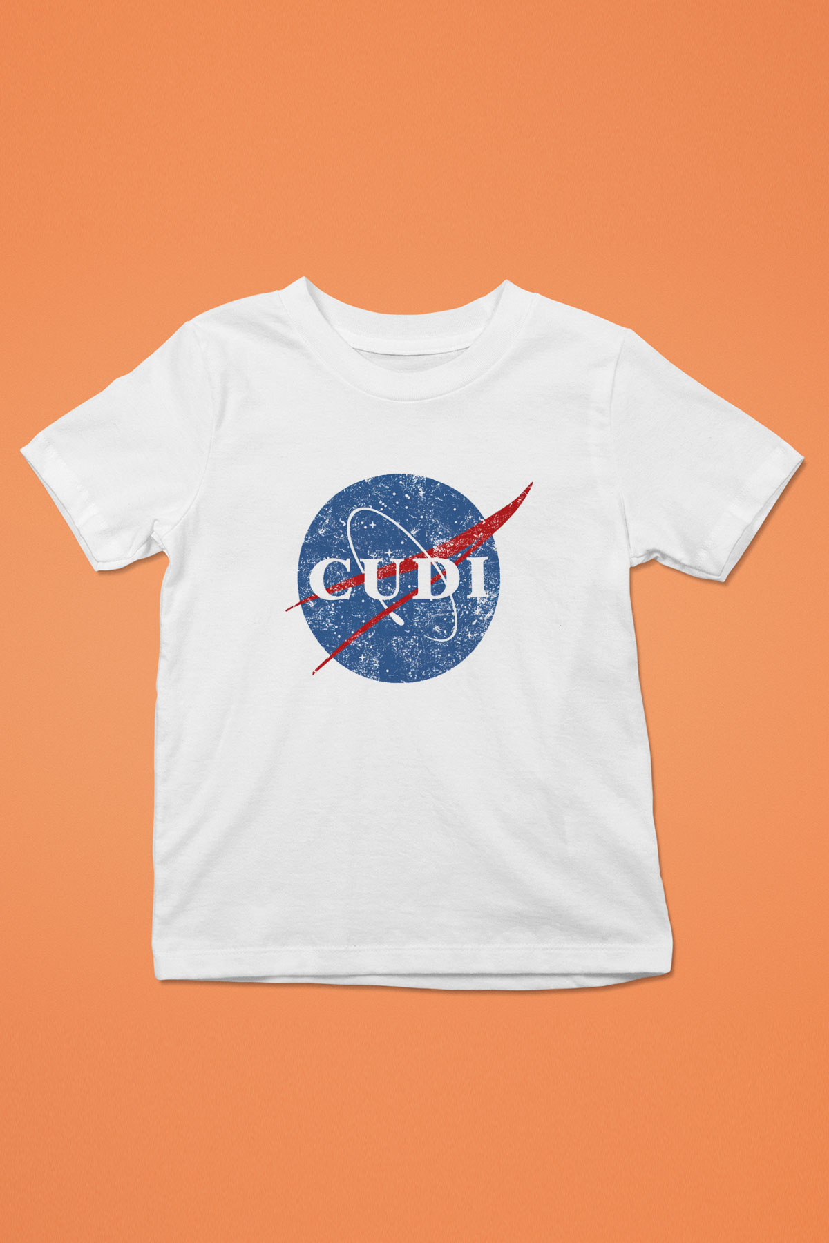 Kid Cudi Beyaz Unisex Çocuk Tişört