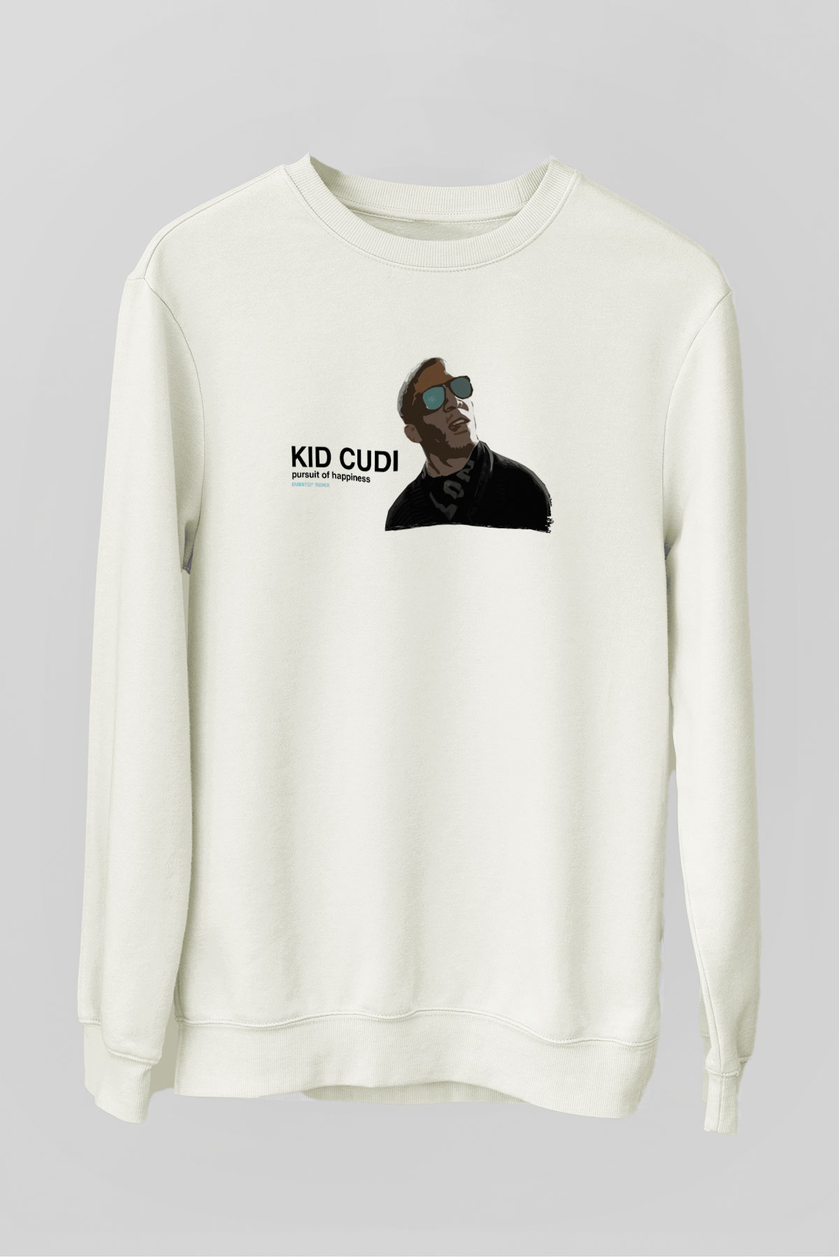 Kid Cudi Beyaz Unisex Sweatshirt