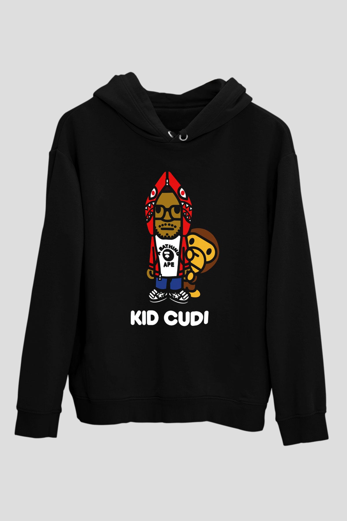 Kid Cudi Siyah Unisex Hoodie
