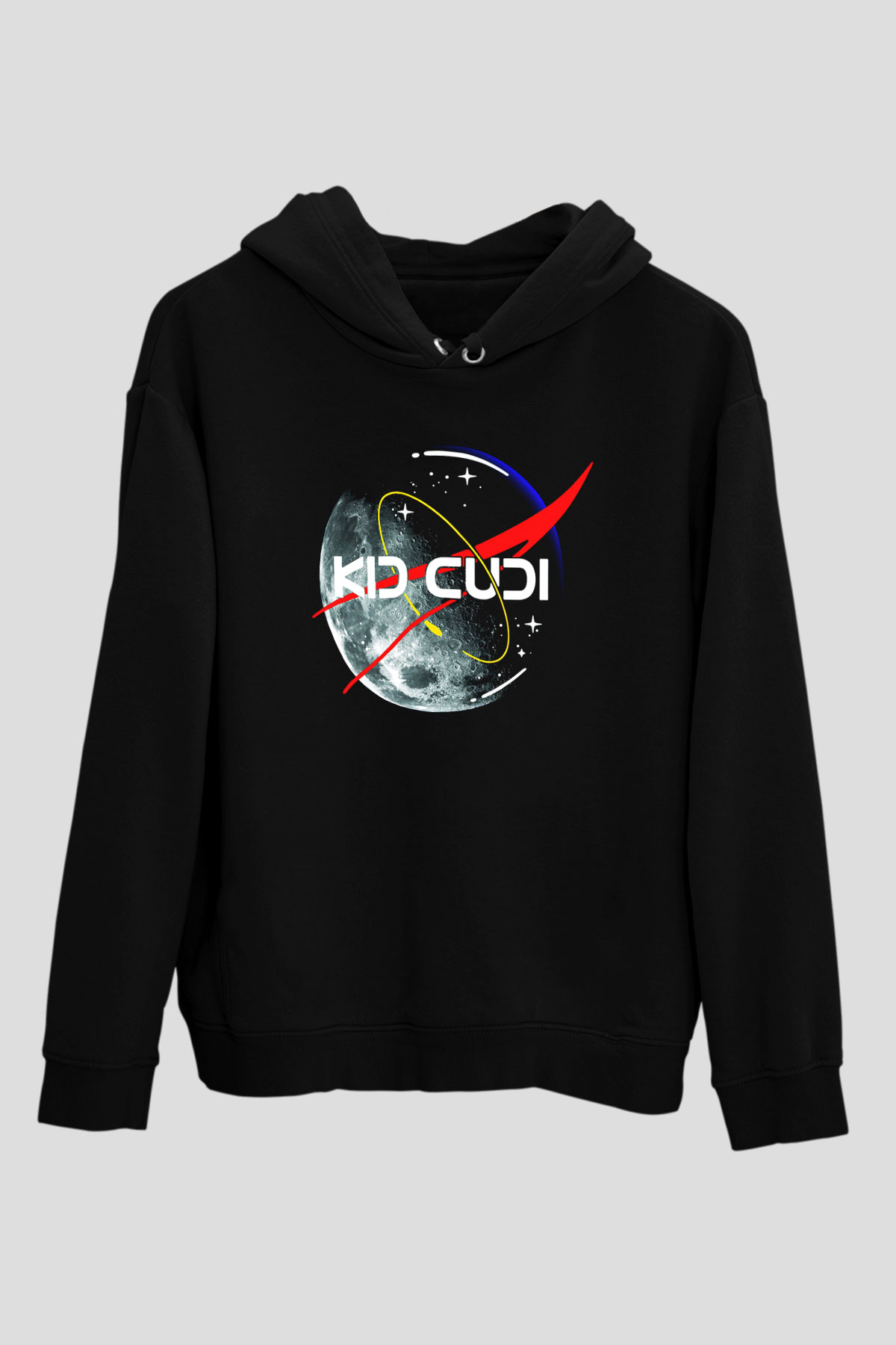 Kid Cudi Siyah Unisex Hoodie