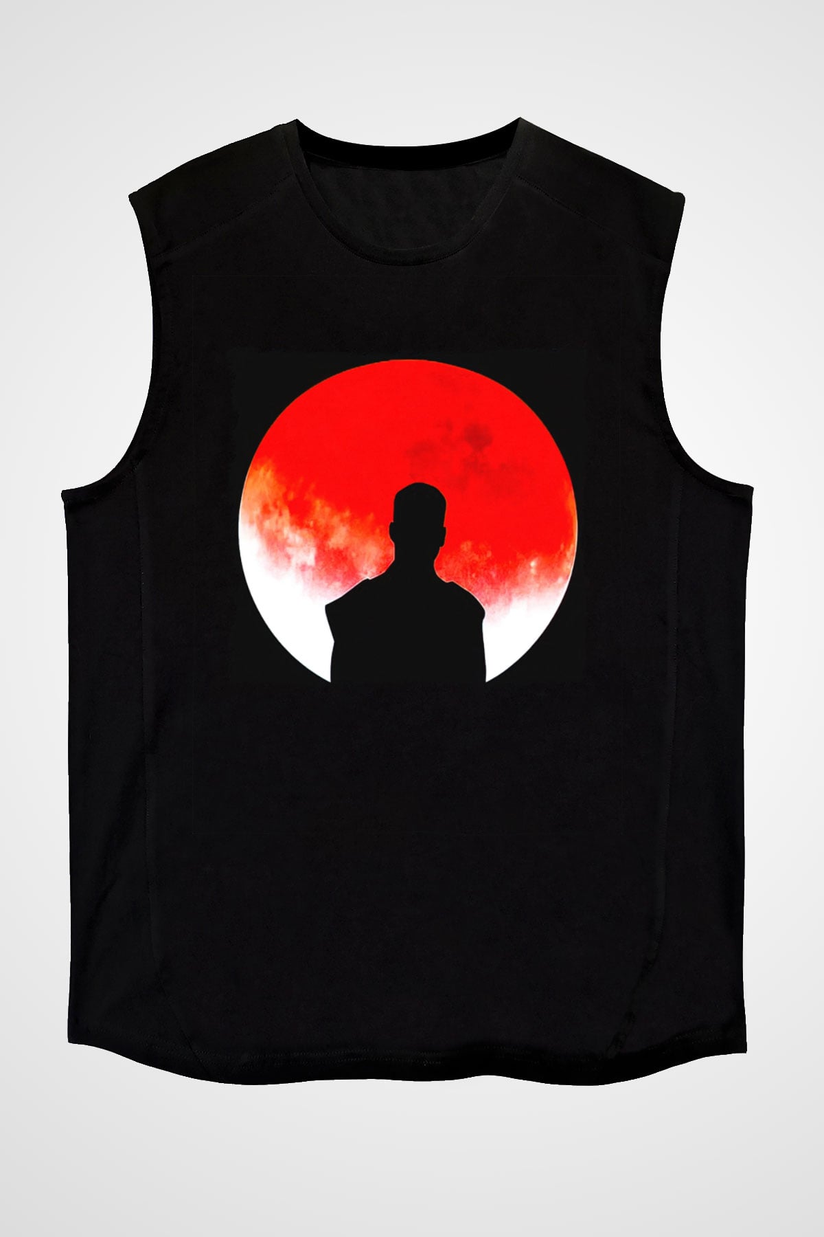 Kid Cudi Siyah Unisex Kolsuz Tişört