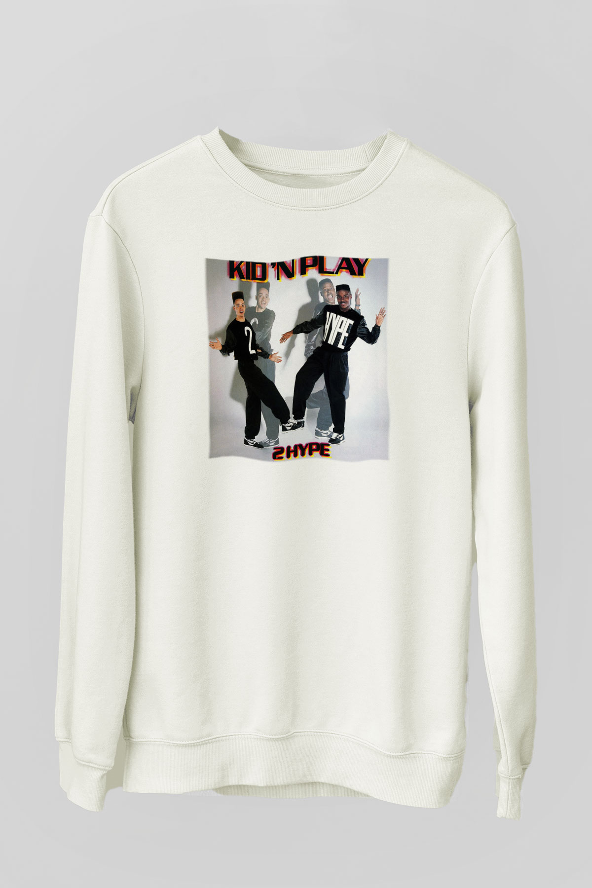 Kid 'n Play Beyaz Unisex Sweatshirt