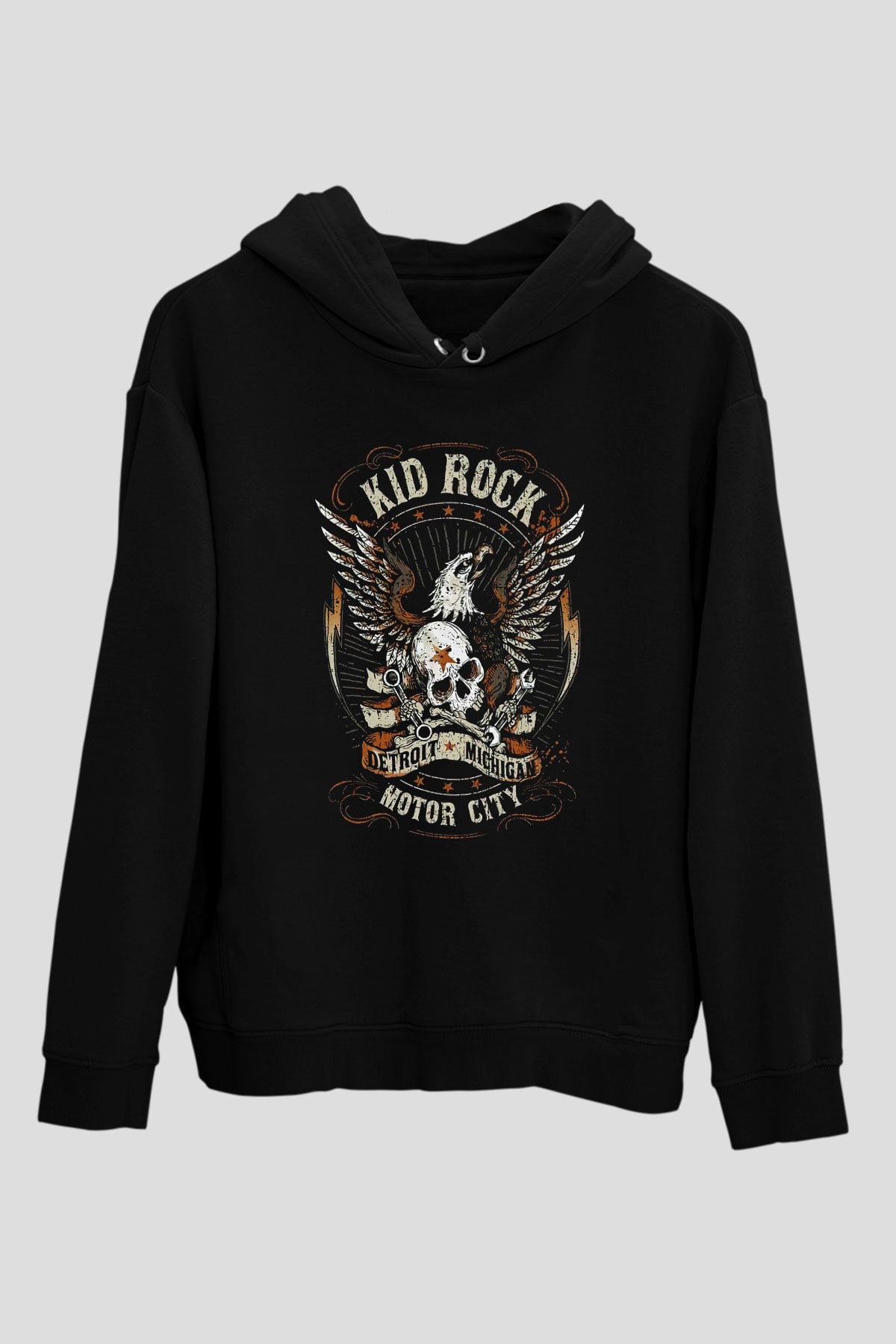 Kid Rock Siyah Unisex Hoodie