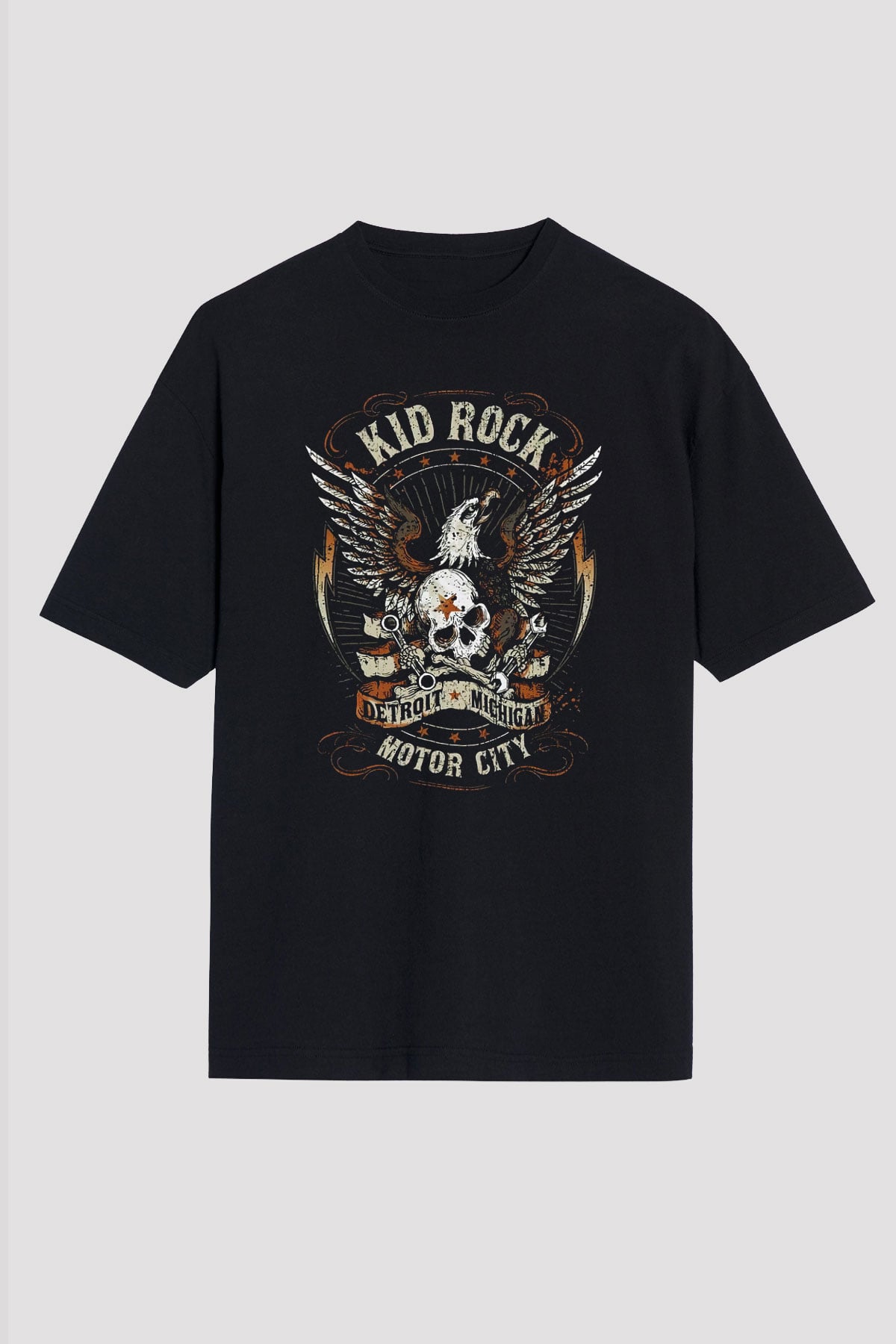 Kid Rock Siyah Unisex Oversize Tişört T-Shirt