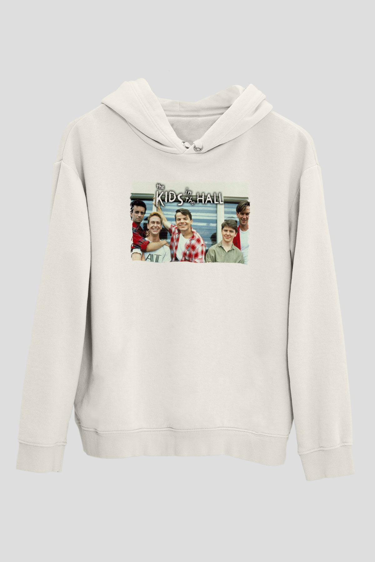 Kids in the Hall Beyaz Unisex Hoodie