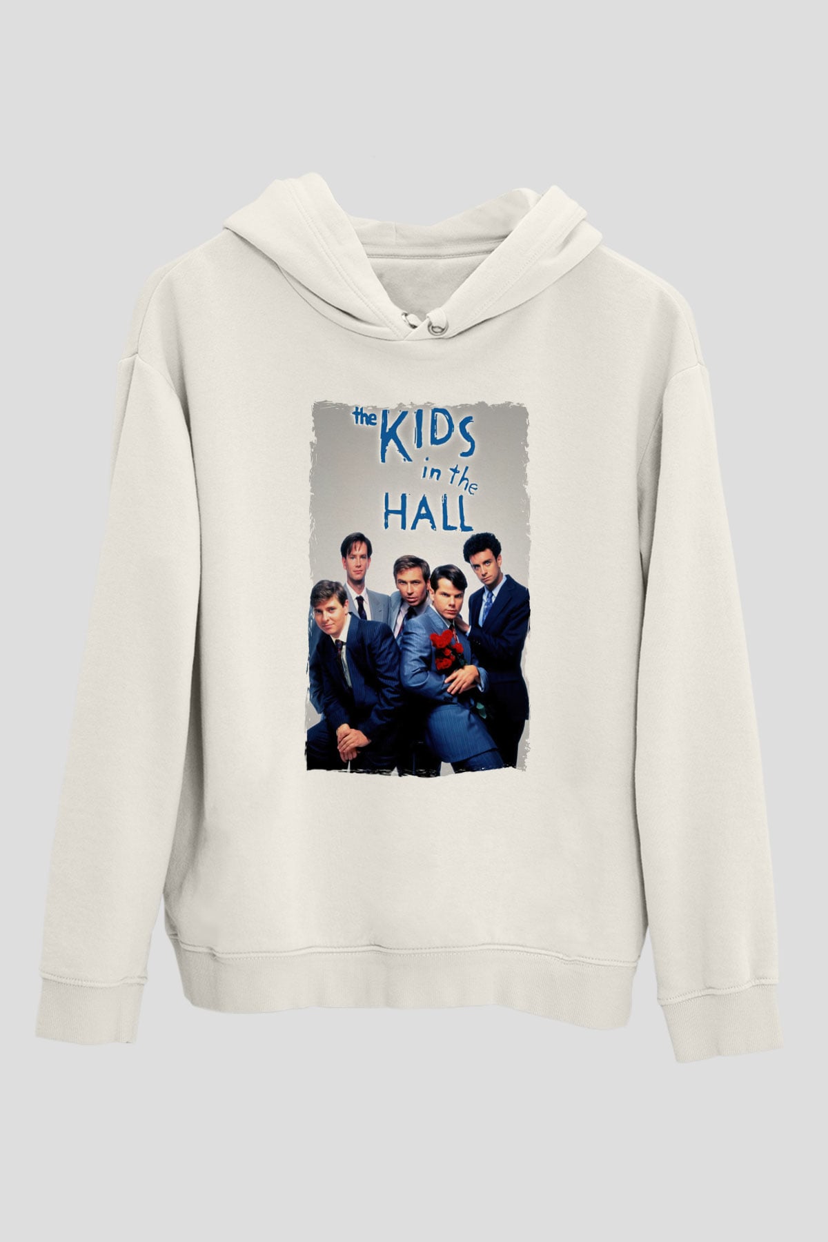Kids in the Hall Beyaz Unisex Hoodie