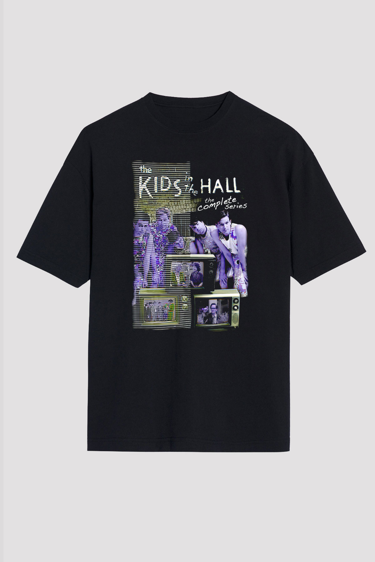 Kids in the Hall Siyah Unisex Tişört T-Shirt