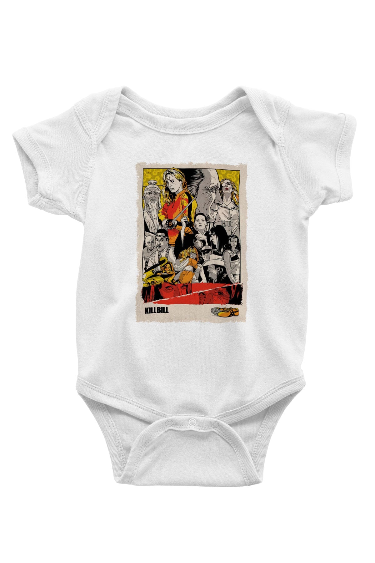 Kill Bill Beyaz Bebek Body - Zıbın