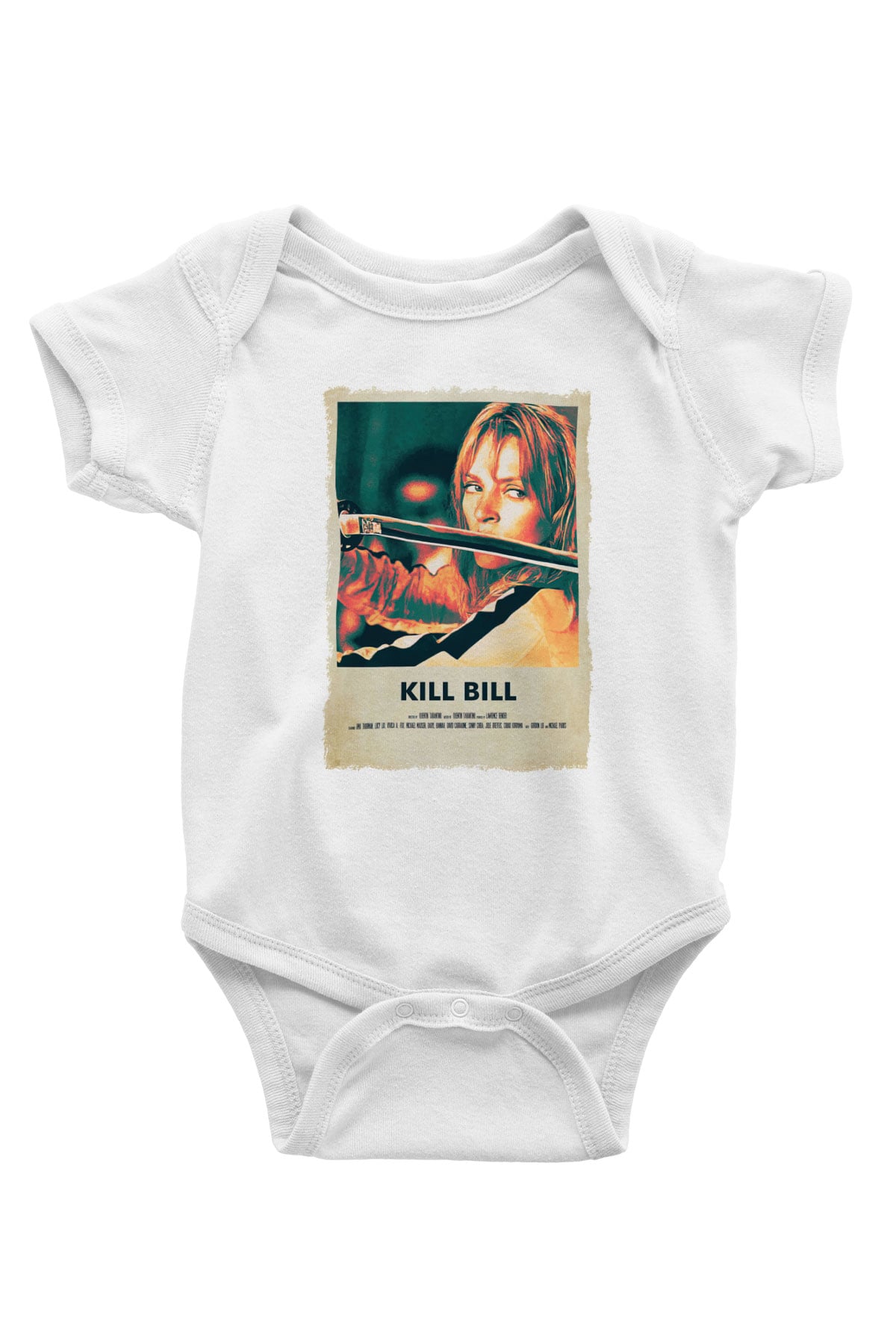 Kill Bill Beyaz Bebek Body - Zıbın