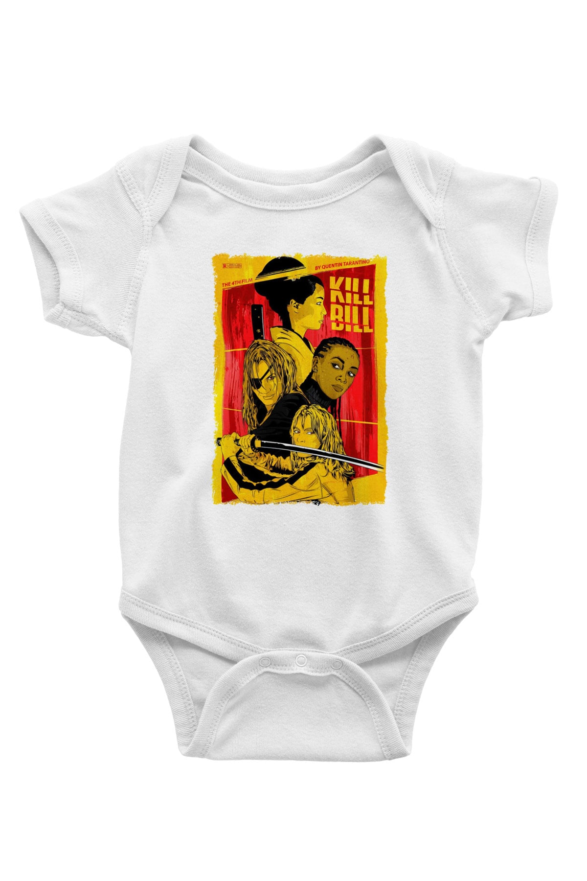 Kill Bill Beyaz Bebek Body - Zıbın