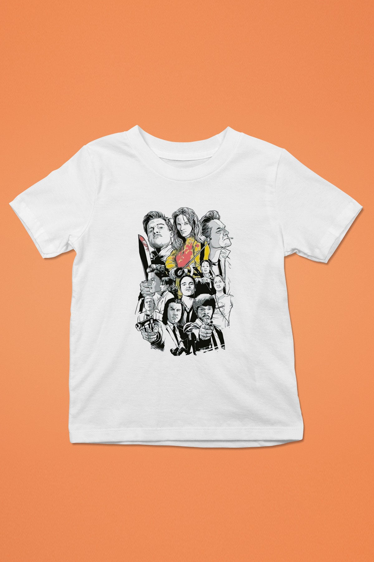 Kill Bill Beyaz Unisex Çocuk Tişört