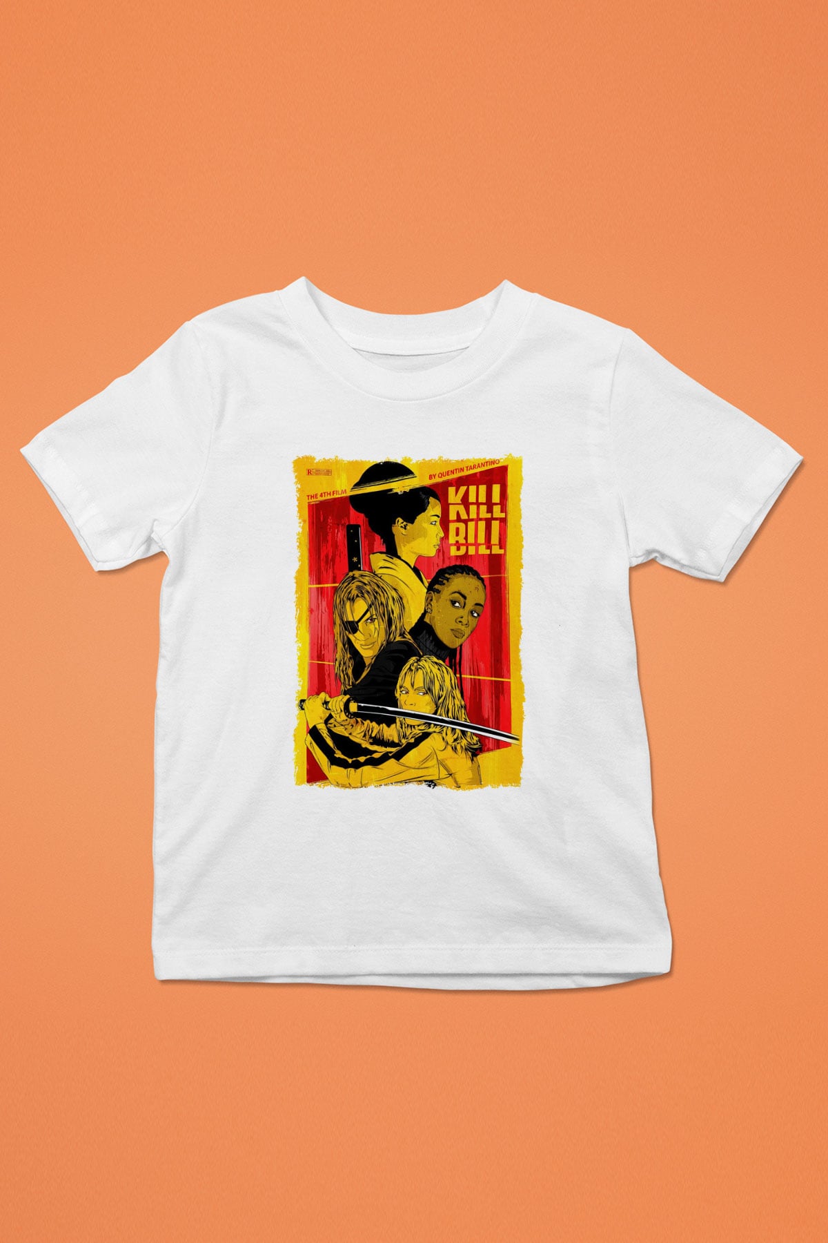 Kill Bill Beyaz Unisex Çocuk Tişört