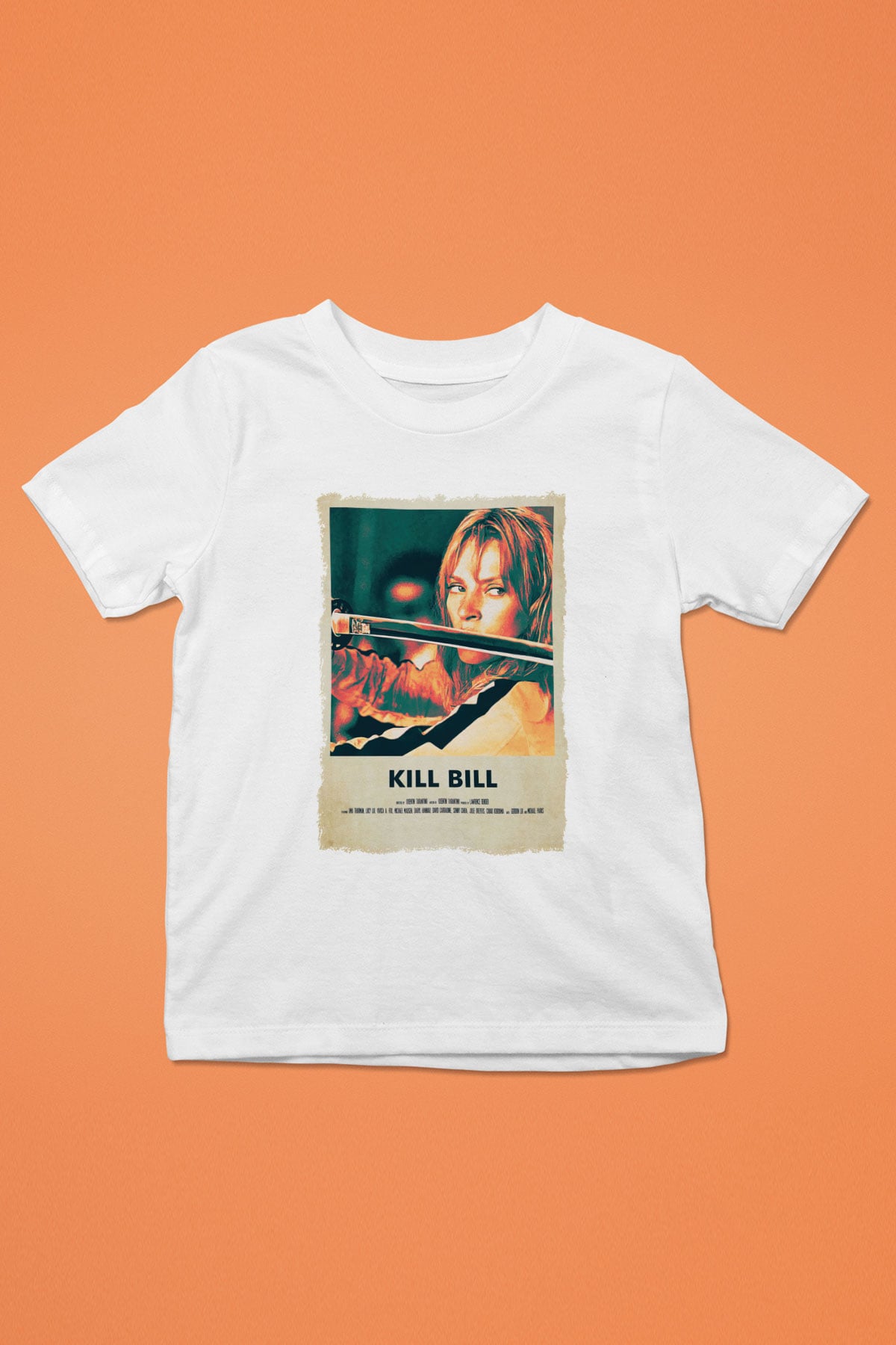 Kill Bill Beyaz Unisex Çocuk Tişört