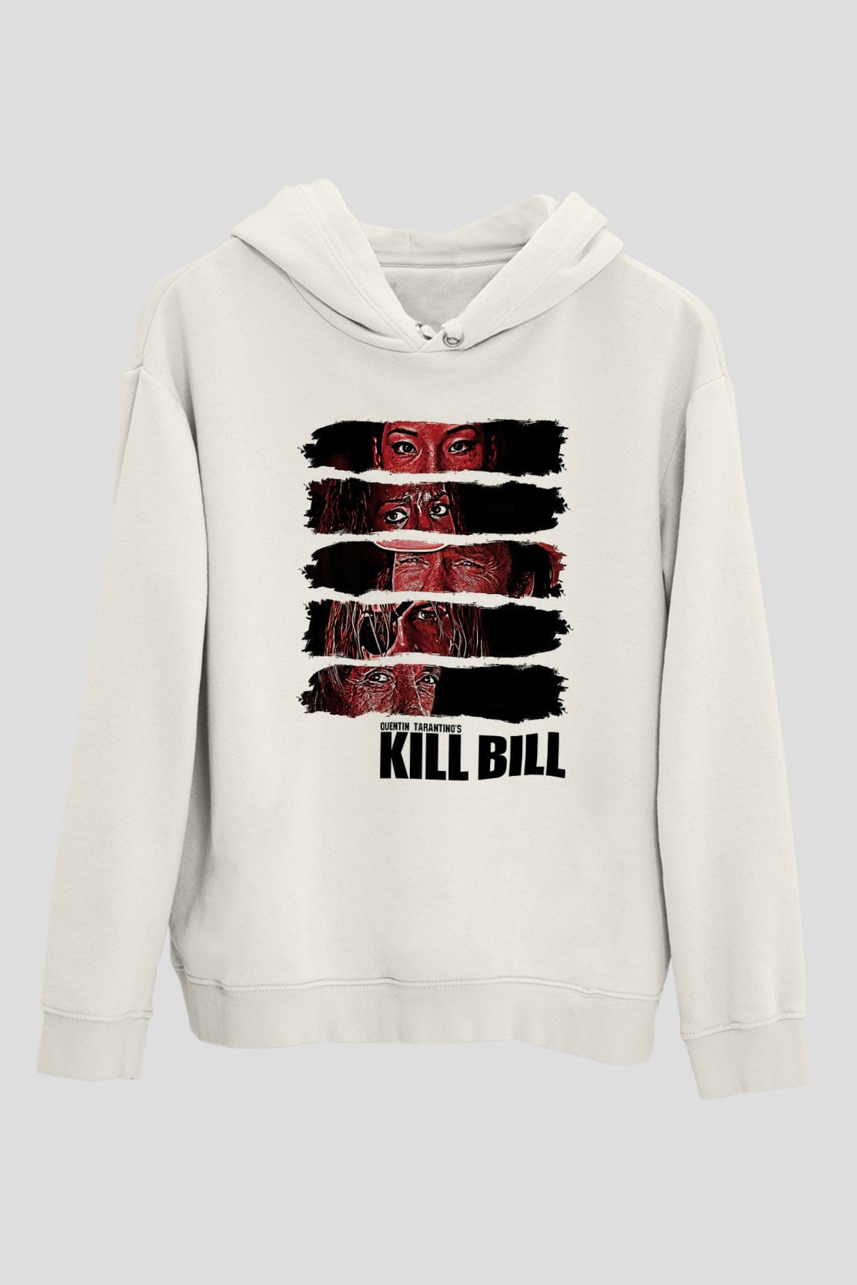 Kill Bill Beyaz Unisex Hoodie