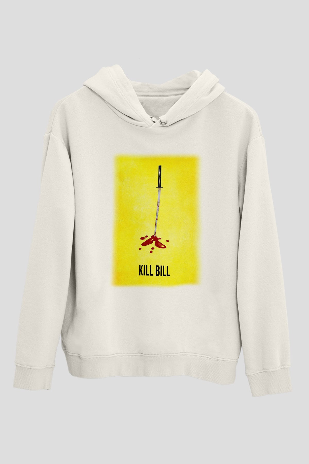 Kill Bill Beyaz Unisex Hoodie