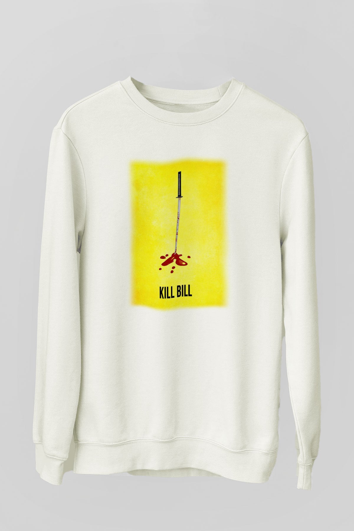 Kill Bill Beyaz Unisex Sweatshirt