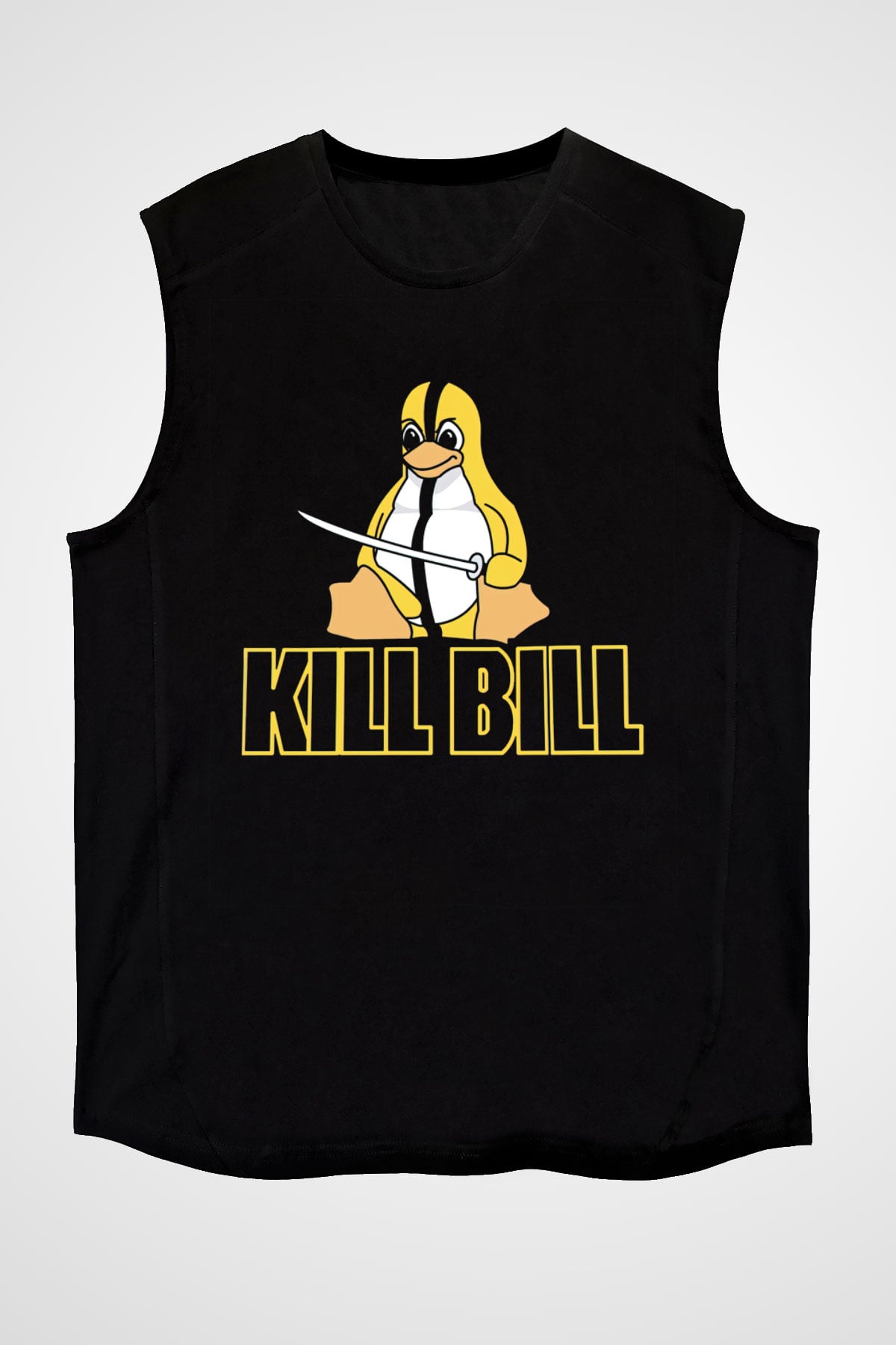 Kill Bill Siyah Unisex Kolsuz Tişört