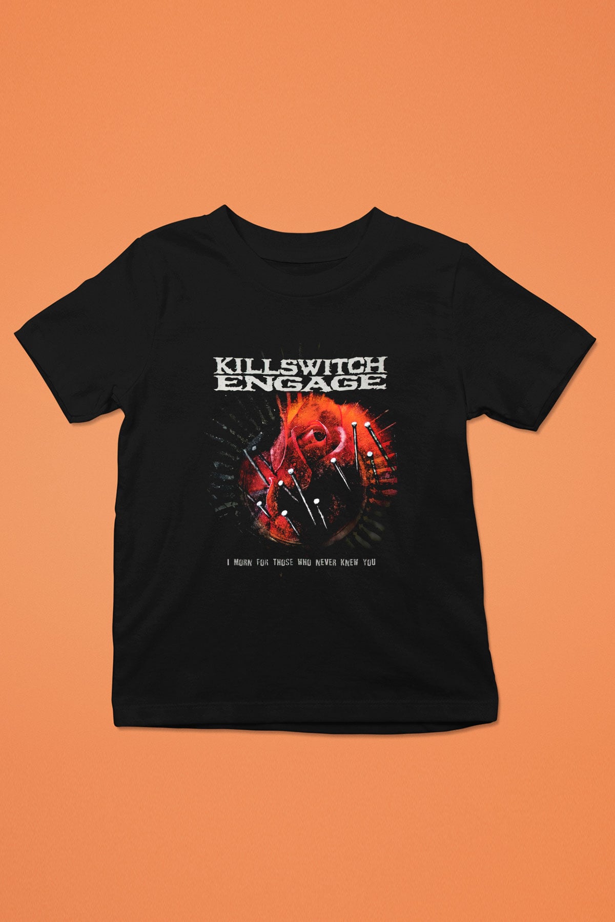 Killswitch Engage Baskılı Siyah Unisex Çocuk Tişört
