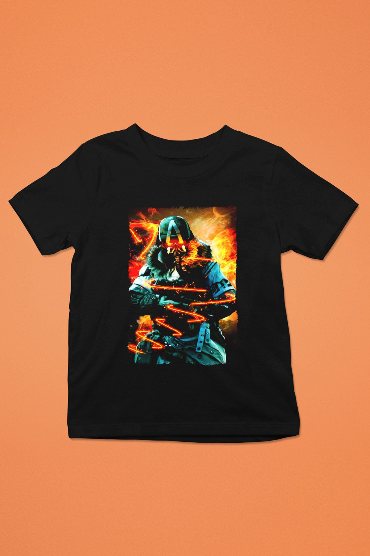 Killzone Siyah Unisex Çocuk Tişört