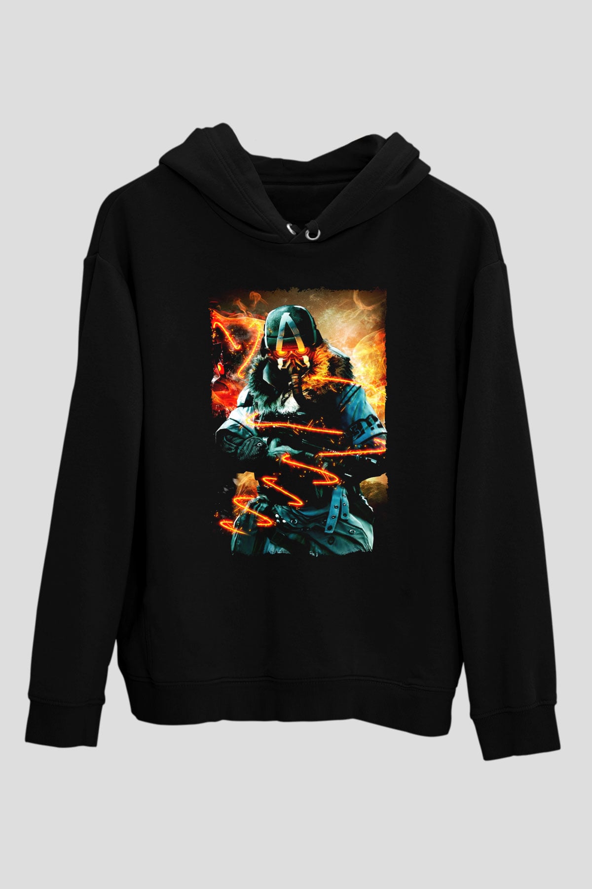 Killzone Siyah Unisex Hoodie