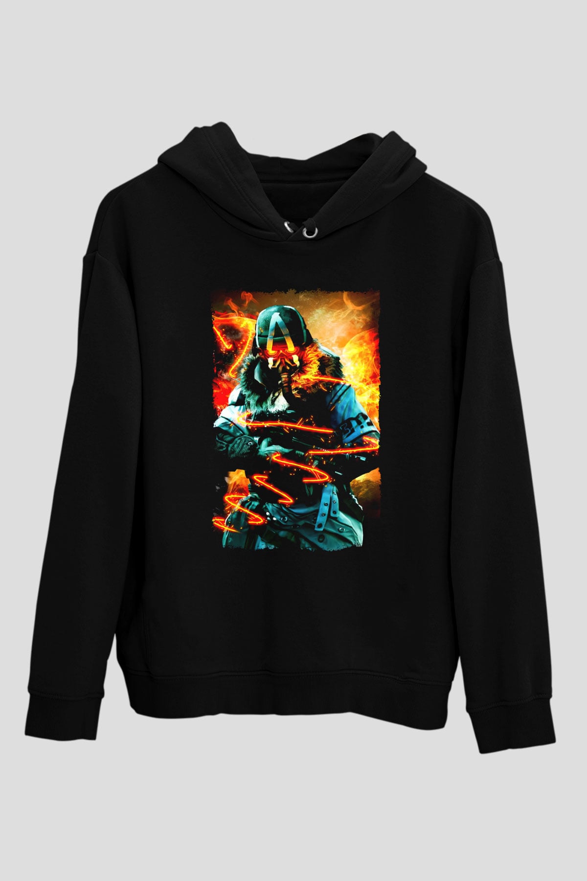 Killzone Siyah Unisex Hoodie