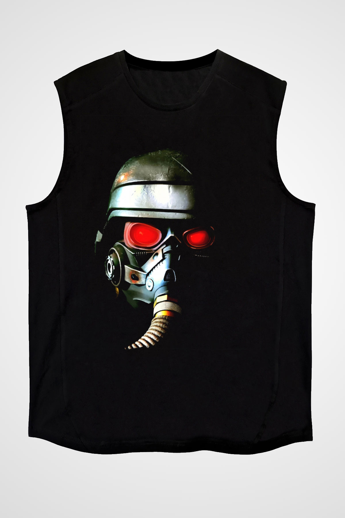 Killzone Siyah Unisex Kolsuz Tişört