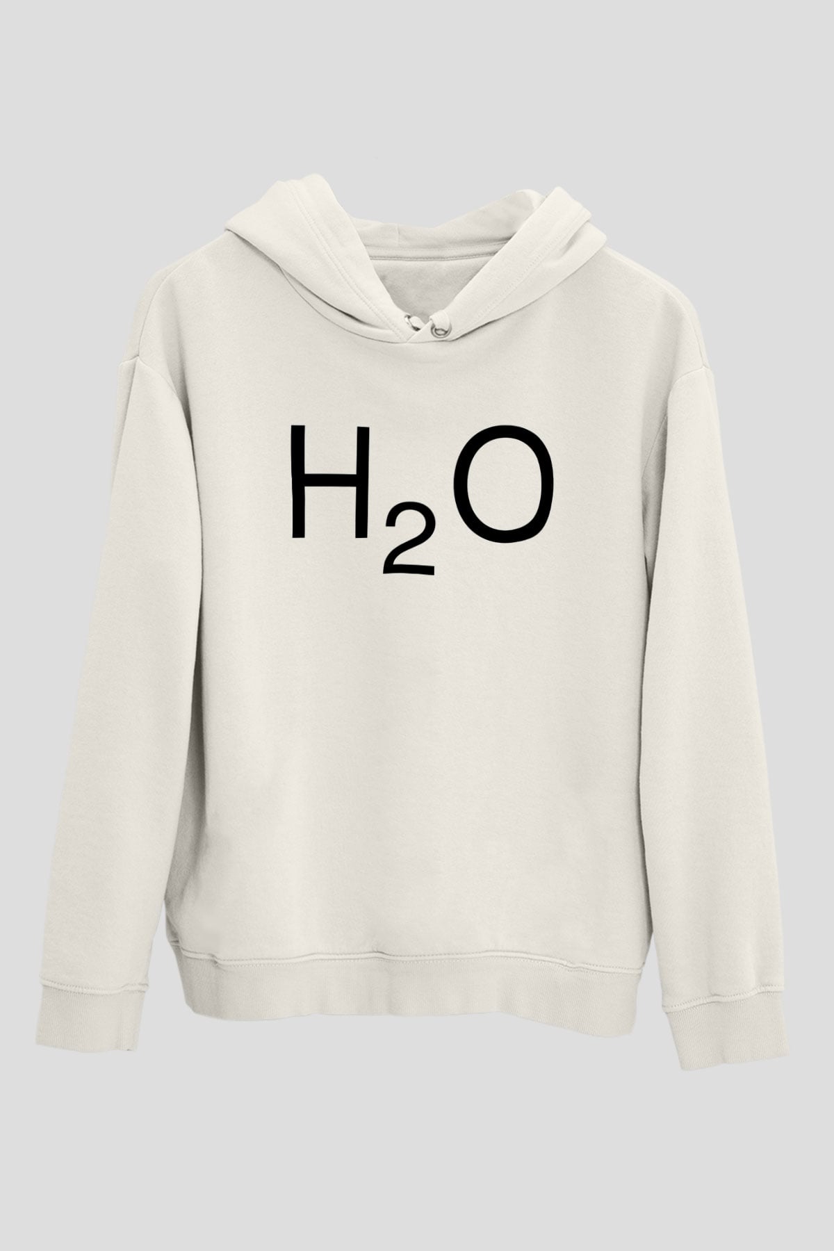 Kimyager Beyaz Unisex Hoodie