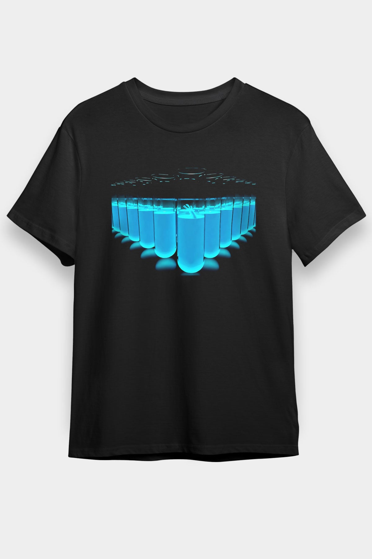 Kimyager Siyah Unisex Tişört T-Shirt - TişörtFabrikası