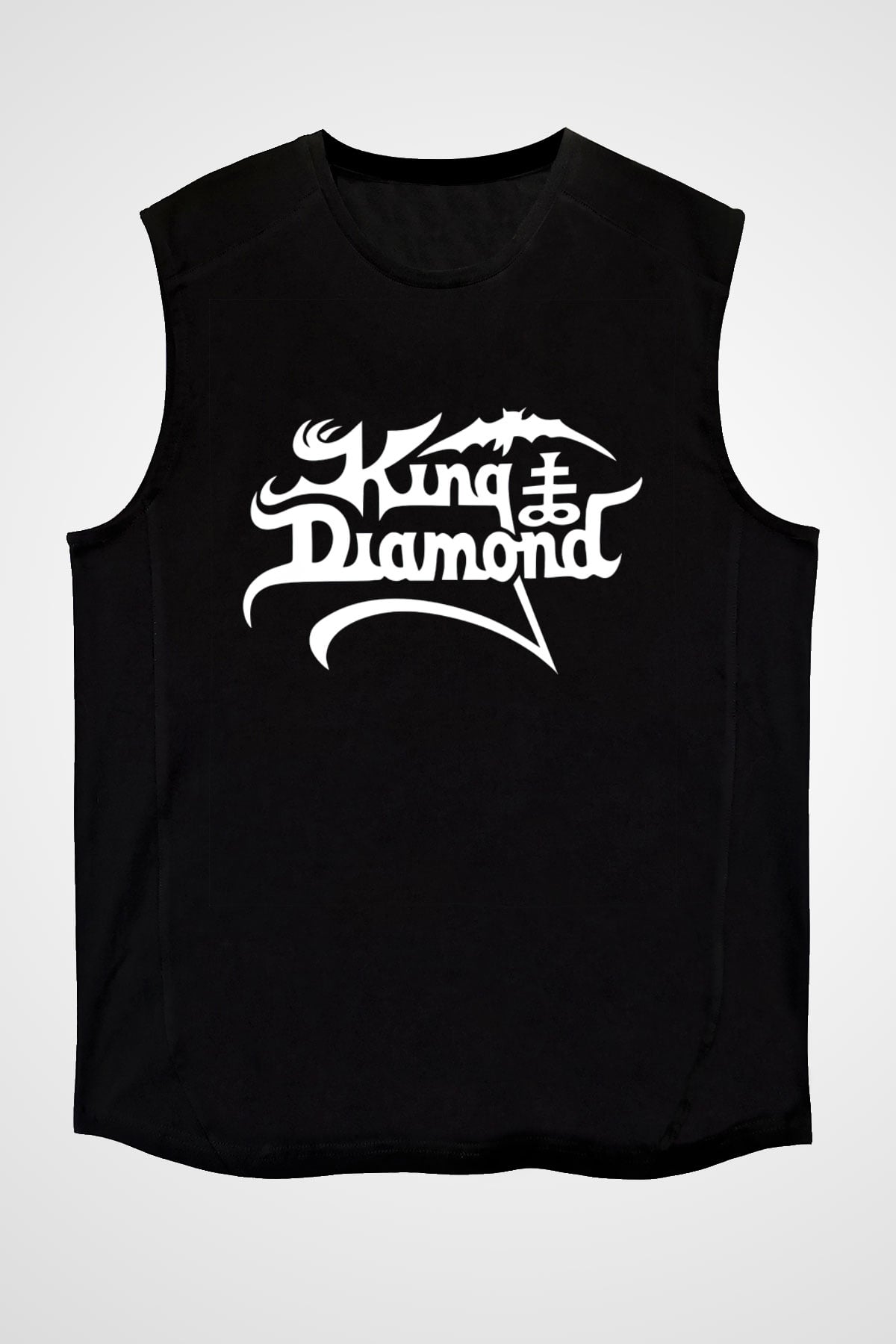 King Diamond Siyah Unisex Kolsuz Tişört