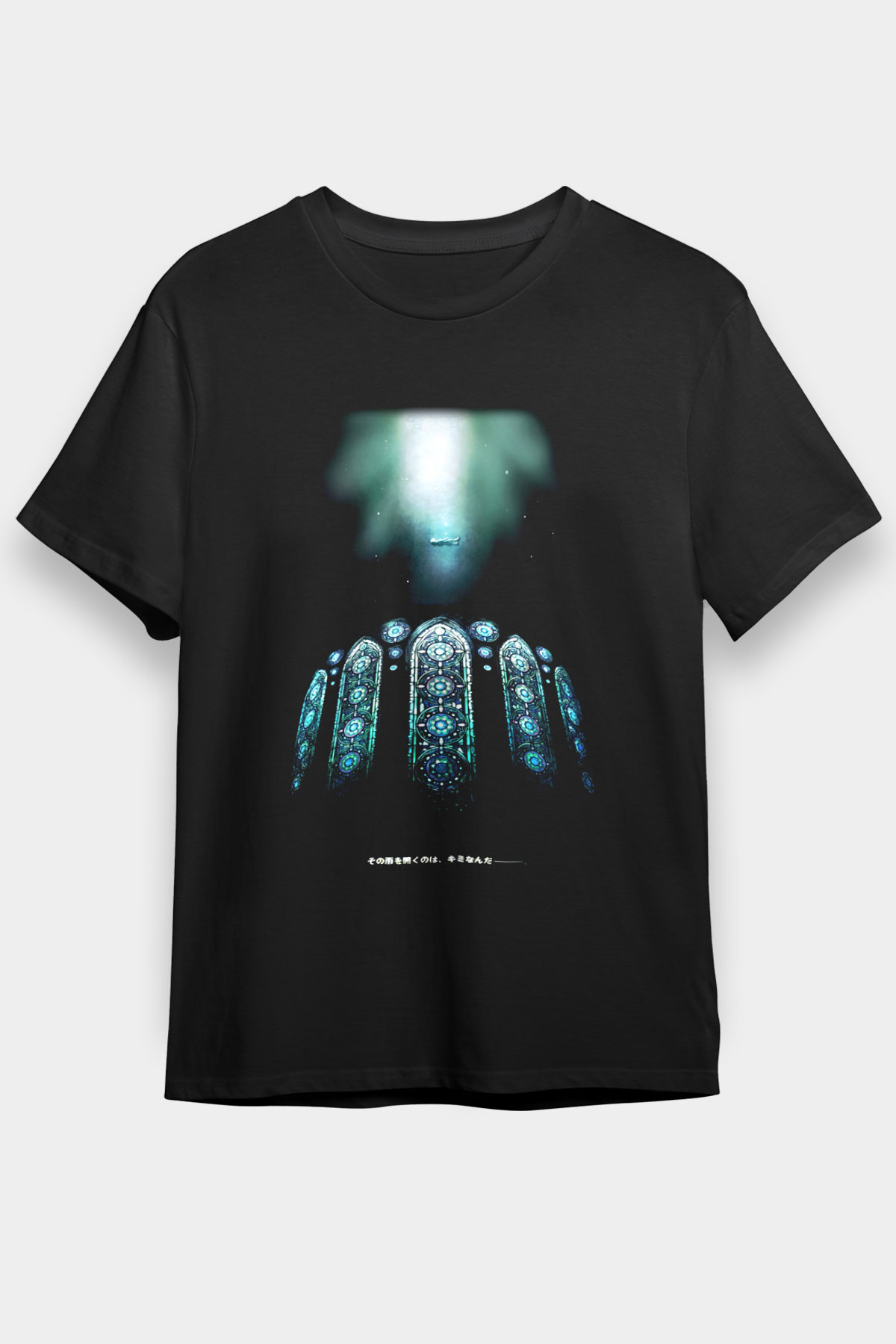 Kingdom Hearts Siyah Unisex Tişört T-Shirt