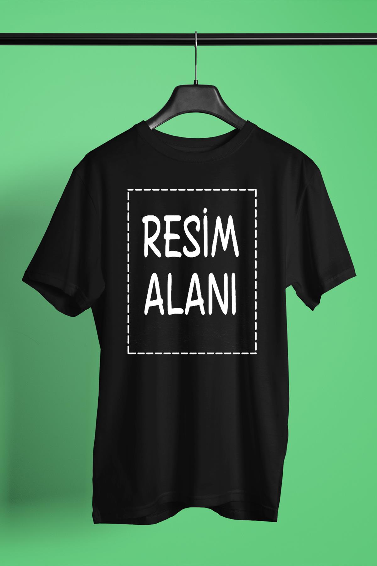 Kişiye Özel Unisex Siyah Tişört | Tişört Tasarla